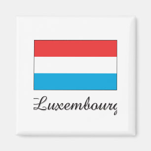 Íman Luxembourg embandeira o design