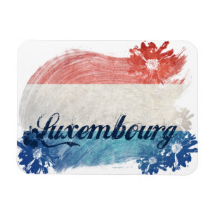 Íman Luxembourg embandeira o design