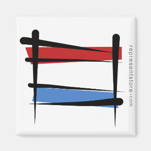 Íman Luxembourg escova a bandeira