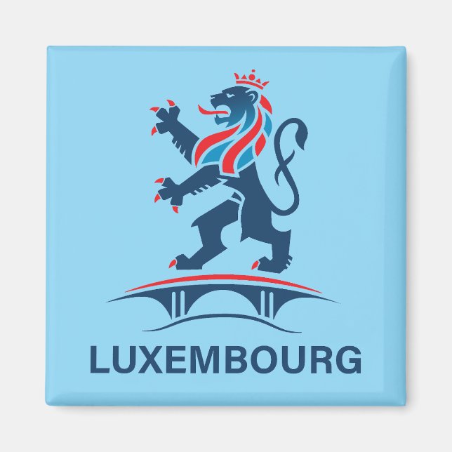 Íman Luxemburgo Europa (Frente)