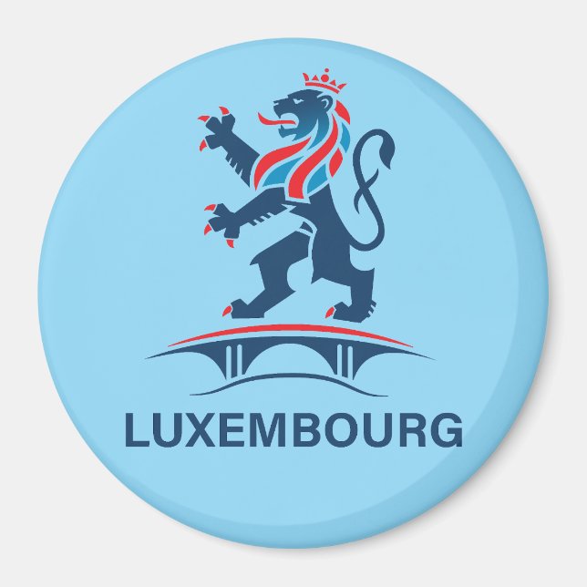 Íman Luxemburgo Europa (Frente)