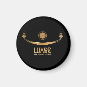 Íman Luxor a Avenida da Esfinge navio de Khufus Carnac 