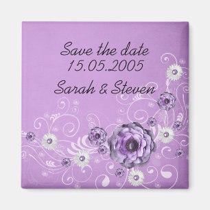 Íman Luxury Elegante Purple Dream Floral Salve a data