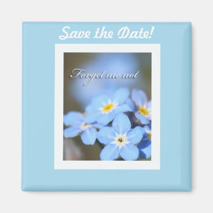 Íman Luz - azul com miosótis