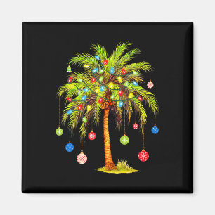 Íman Luz de árvore de palmeira de Natal Havaiano Tropic
