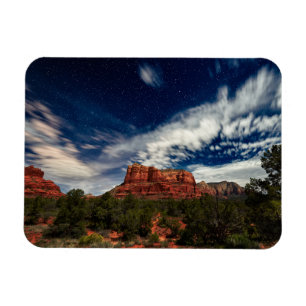 Íman Luz de lua sobre Sedona, arizona