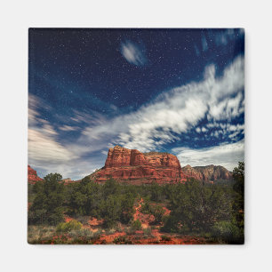 Íman Luz de lua sobre Sedona, arizona