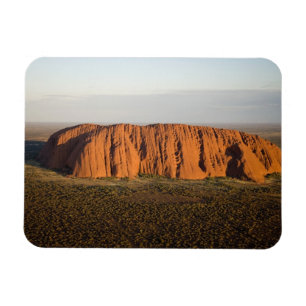 Íman Luz do final da tarde em Uluru / Ayers Rock,