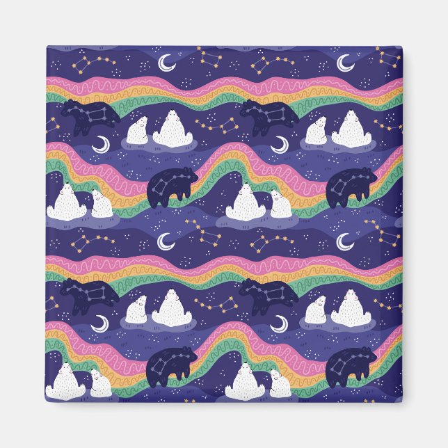 Íman Luz do norte (Frente)