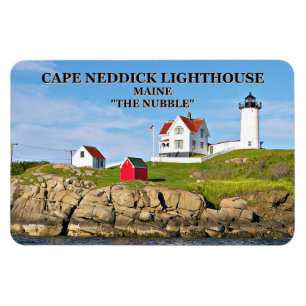 Íman Luz do Nubble, ímã de Neddick Maine Flexi do cab