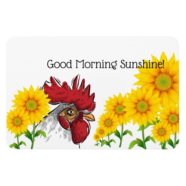 Íman Luz do Sol da Manhã do Magnet (Horizontal)