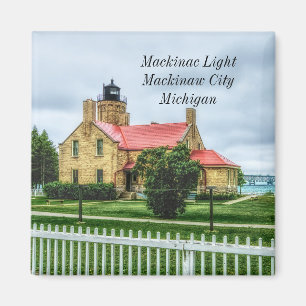 Íman Luz e ponte Mackinac