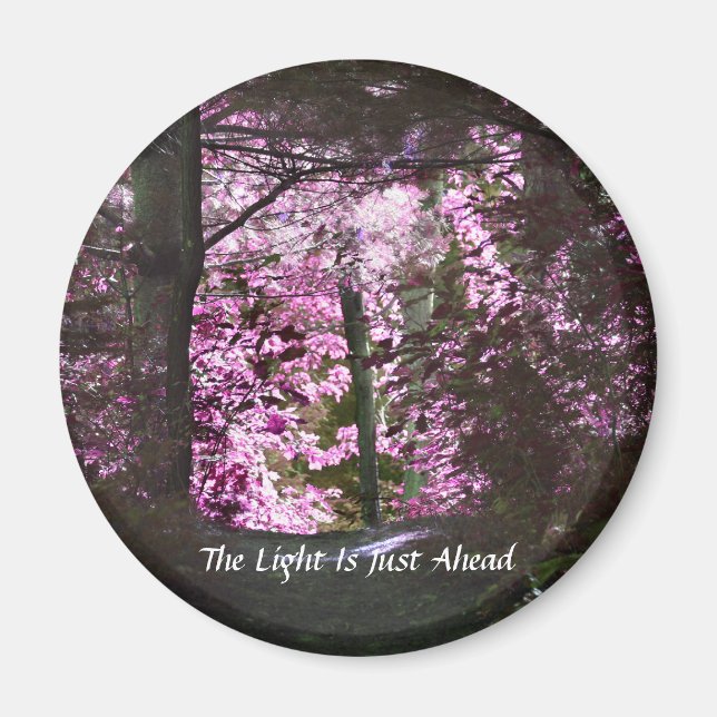 Íman Luz no Caminho do Magnete Inspiracional (Frente)