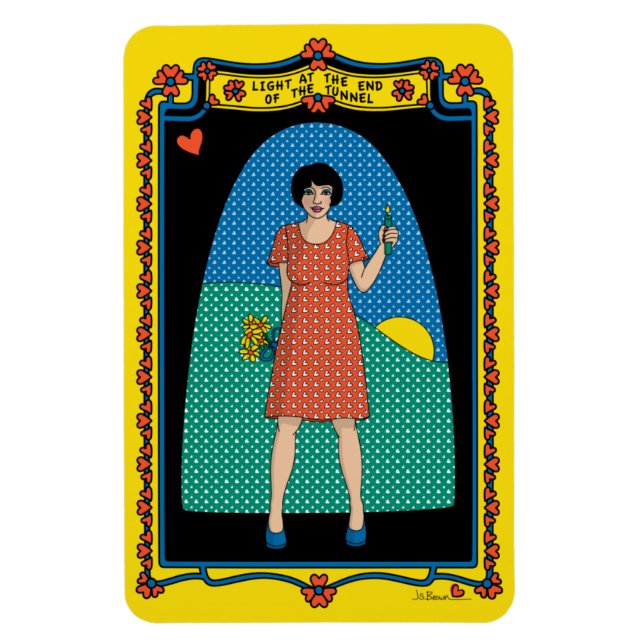 Íman Luz No Fim Do Frigorífico Tunnel_B_4x6 (Vertical)