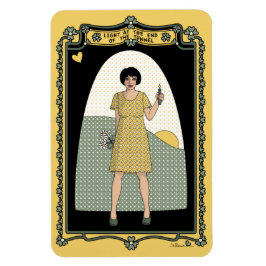 Íman Luz No Fim Do Túnel_A_4x6 Geladeira