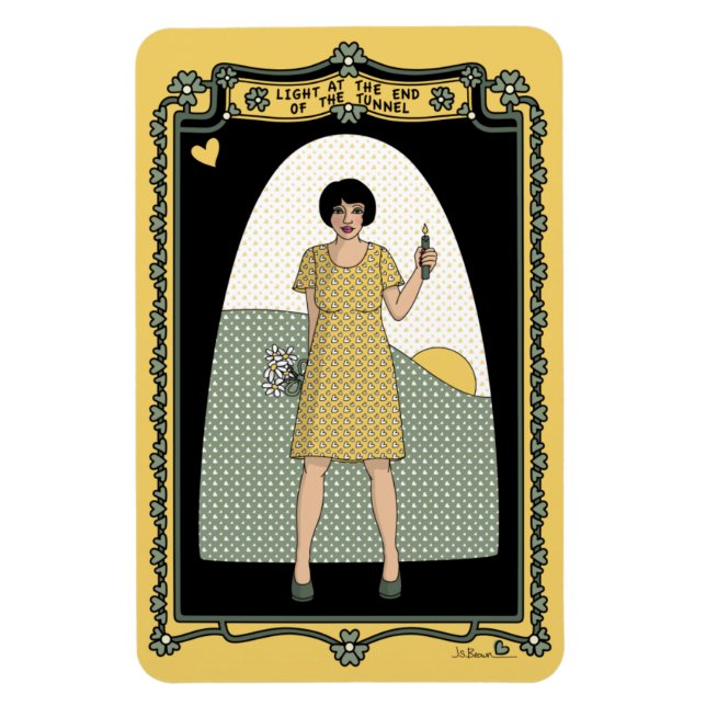 Íman Luz No Fim Do Túnel_A_4x6 Geladeira (Vertical)