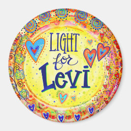 Íman "Luz para Levi""Imagem de Inspirividade