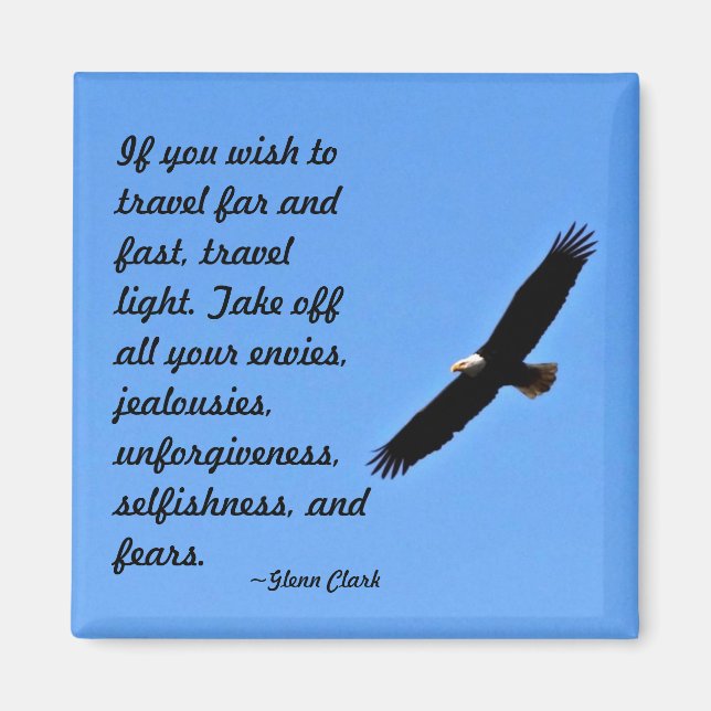 Íman Luz viagem (Frente)