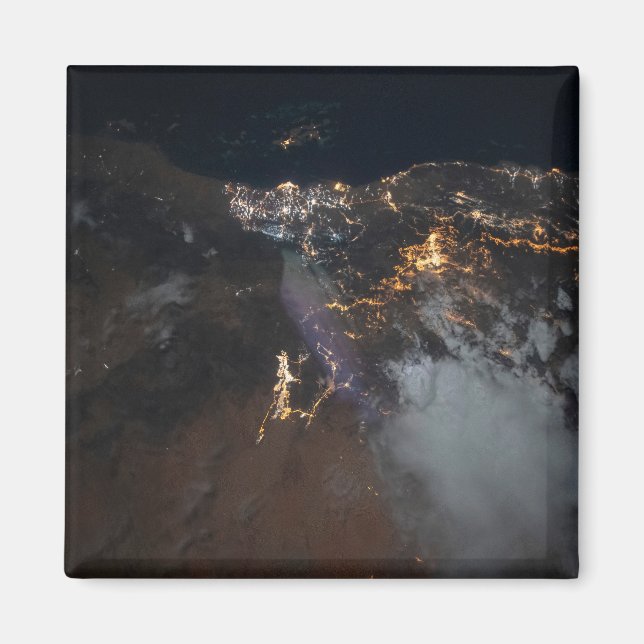 Íman Luzes Da Cidade De Jazan E Seus Subúrbios (Frente)