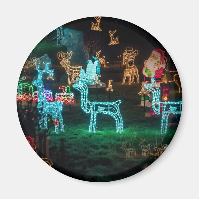 Íman luzes de natal (Frente)
