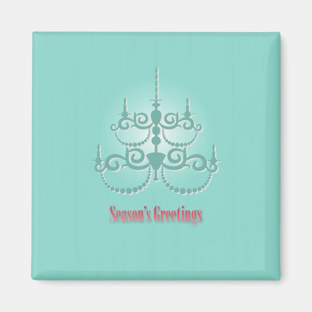 Íman Luzes de Natal (Frente)