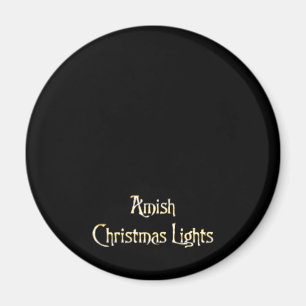 Íman Luzes de Natal de Amish