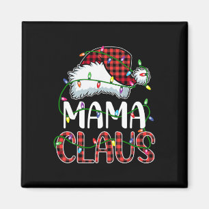 Íman Luzes de Natal de Mama Claus Correspondendo ao Nat