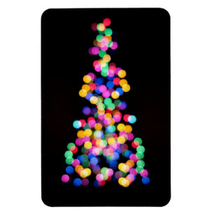 Íman Luzes de Natal Desfocadas