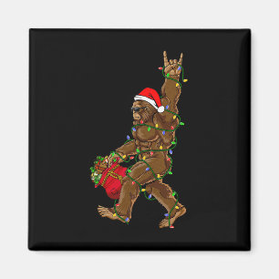 Íman Luzes de Natal do Papai Noel Pé Grande Divertido S