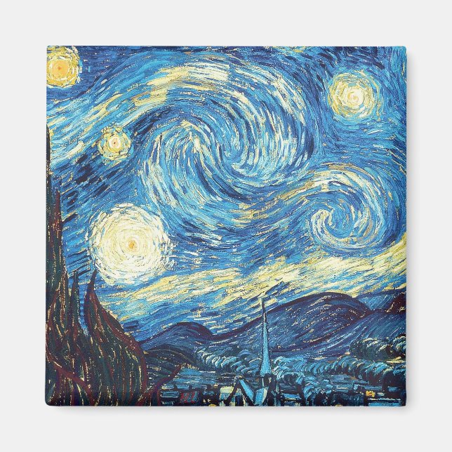 Íman Luzes do Céu Noturno Lua Estrelas Astronomia Espaç (Frente)