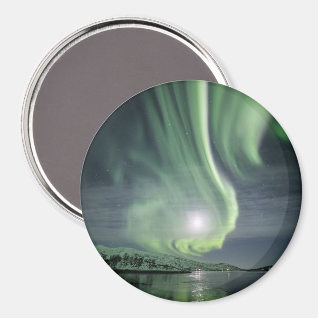 Íman Luzes do Norte Noruega (Front/Back)