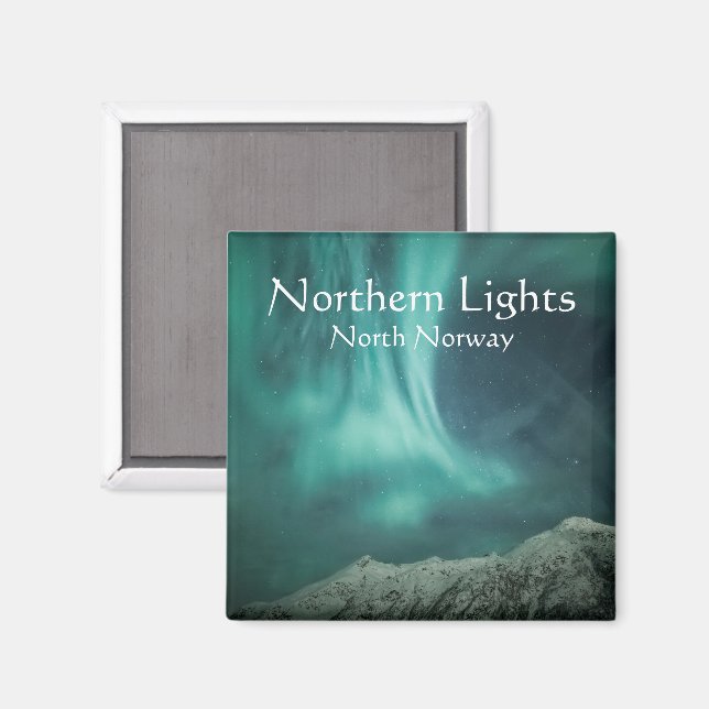 Íman Luzes do Norte Noruega (Front/Back)
