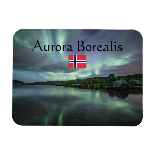 Íman Luzes do Norte Noruega (Horizontal)