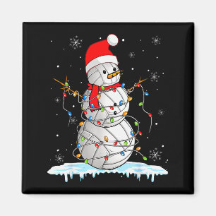 Íman Luzes do Papai Noel Snowmies Natal Boneco de Neve