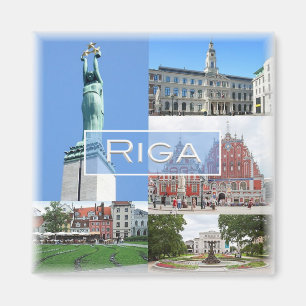Íman LV * Latvijas Republika Letônia Lietuva - Riga