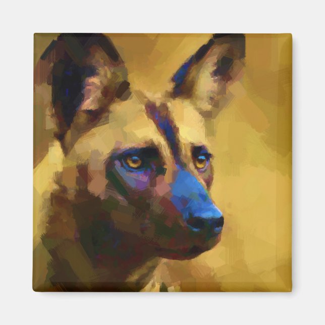 Íman Lycaon Pictus (Frente)