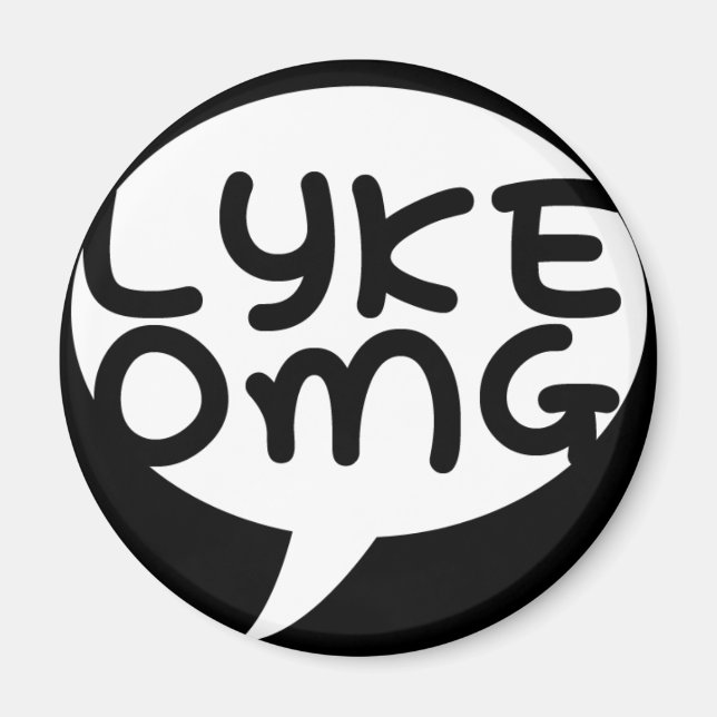 Íman LYKE OMG Magnet (Frente)