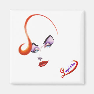 Íman Lypsinka Magnet fabulosa (Quadrado)