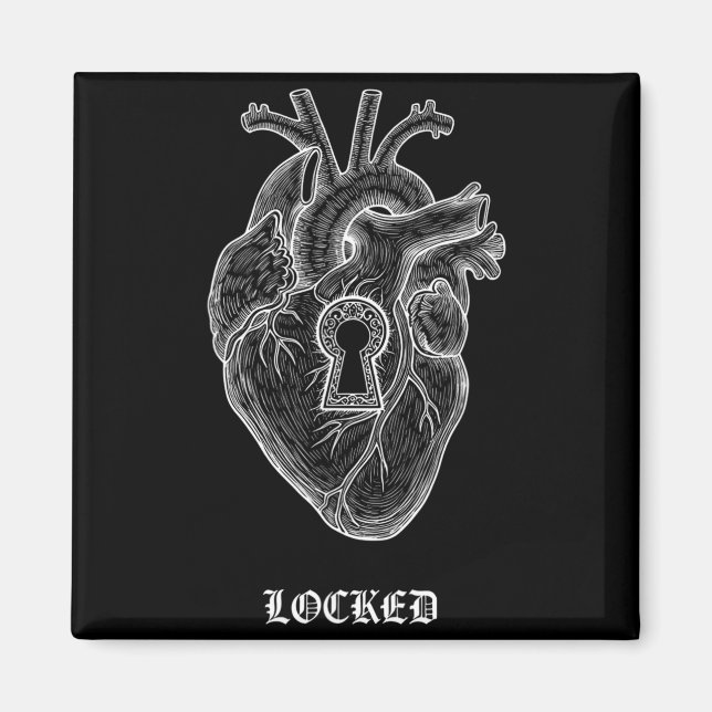 Íman Lyriclyfe-long Sleeve Shirt-achy Breaky Heart-lock (Frente)