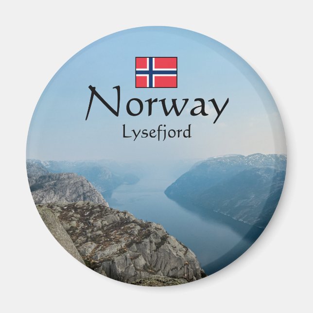 Íman Lysefjord Noruega (Frente)