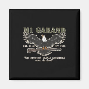 Íman M1 Garand U.s. Main Battle Rifle Gun Wwii