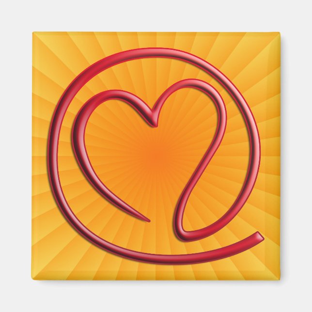 Íman m a i l 4 | radial amarelo (Frente)