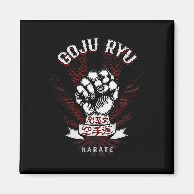Íman M. Dam Goju Ryu Karate - Uni-adultos (Frente)