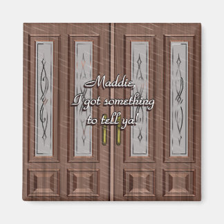 Íman Maca De Amor Na Porta Frontal