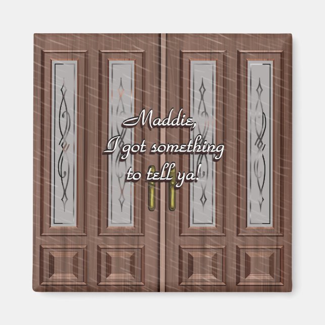 Íman Maca De Amor Na Porta Frontal (Frente)