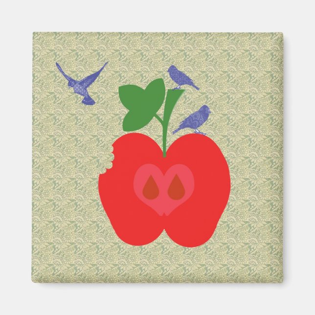 Íman maçã de API (Frente)