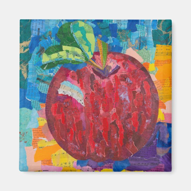 Íman Maçã Musical (Frente)