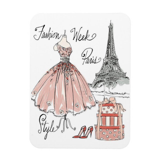 Íman Maçã Selvagem | Estilo da Semana da Moda de Paris (Vertical)