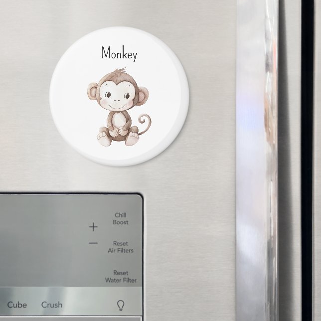 Íman Macaco Animal Sorridente Fofo (In Situ (Fridge))