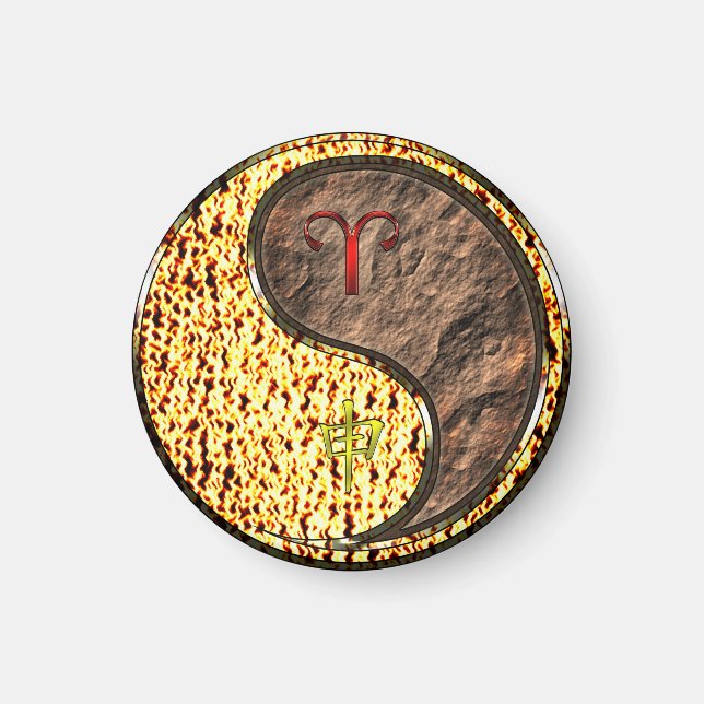 Íman Macaco Aries & Earth (Frente)